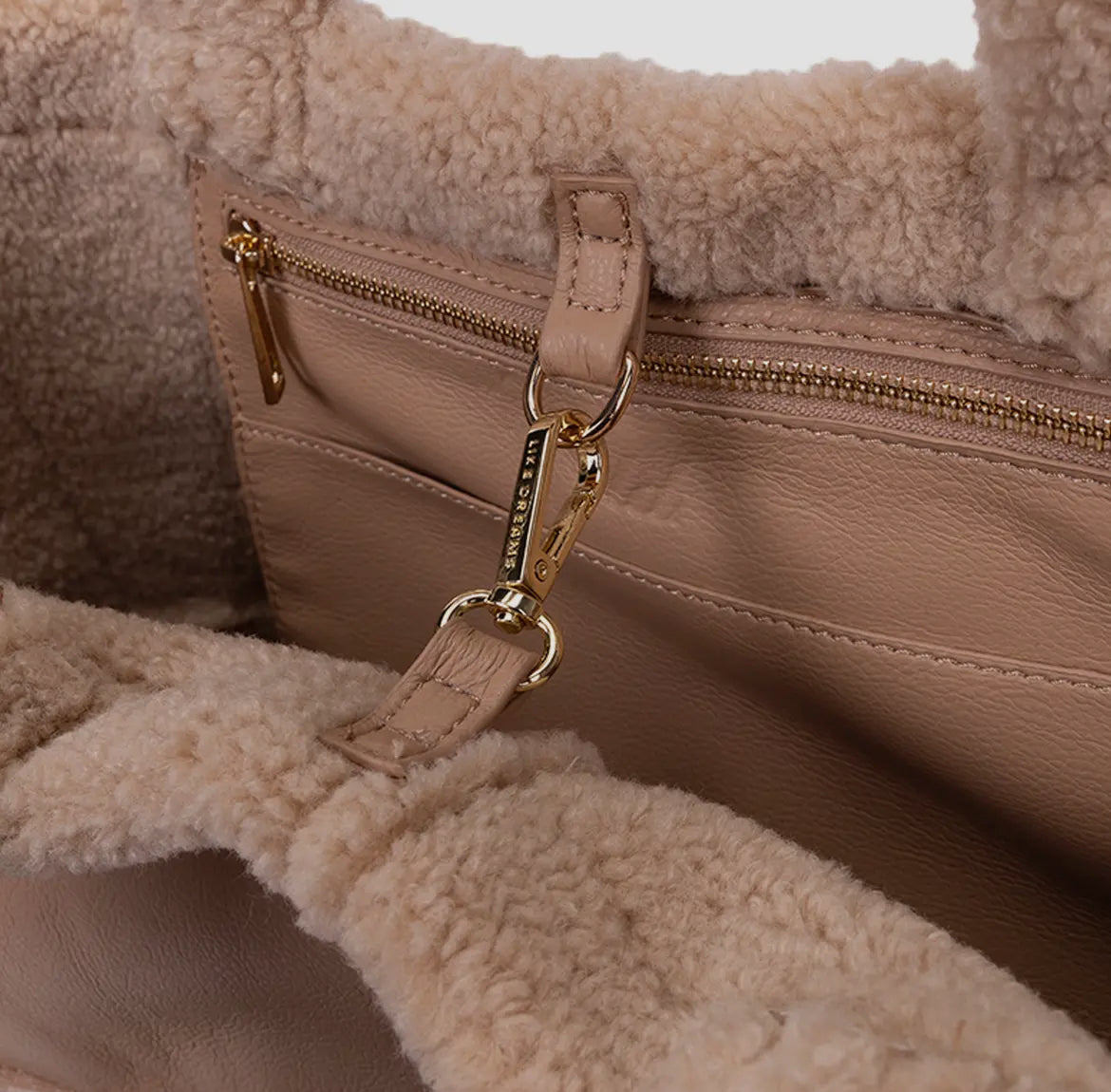 North Pole Sherpa Tote