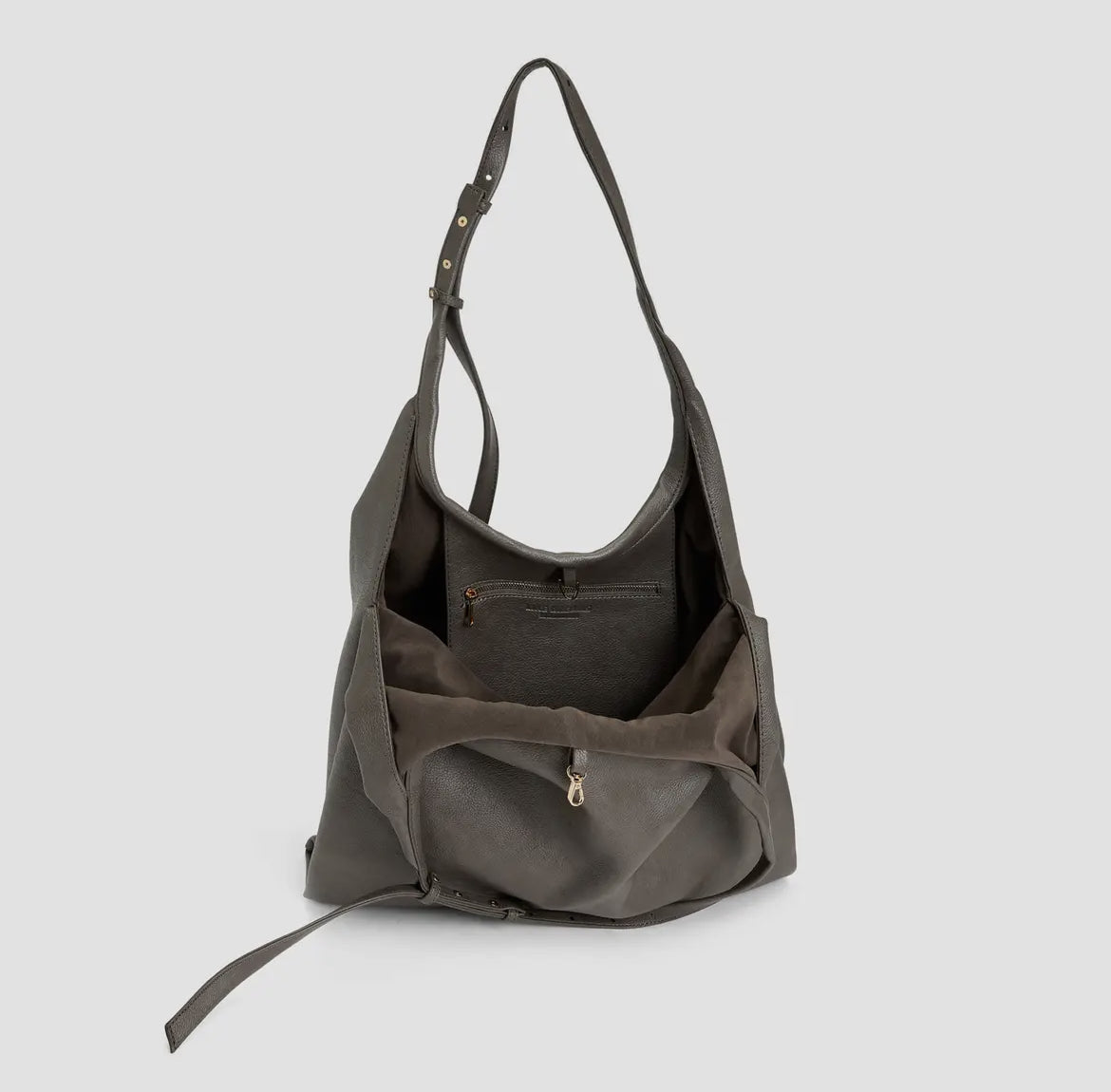 Vegan Leather Hobo Bag