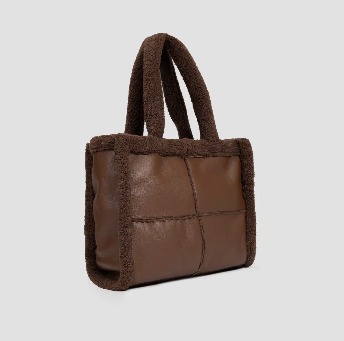 North Pole Sherpa Tote