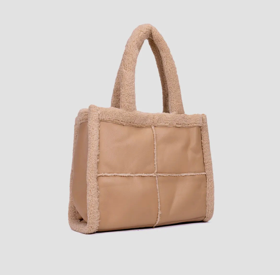 North Pole Sherpa Tote
