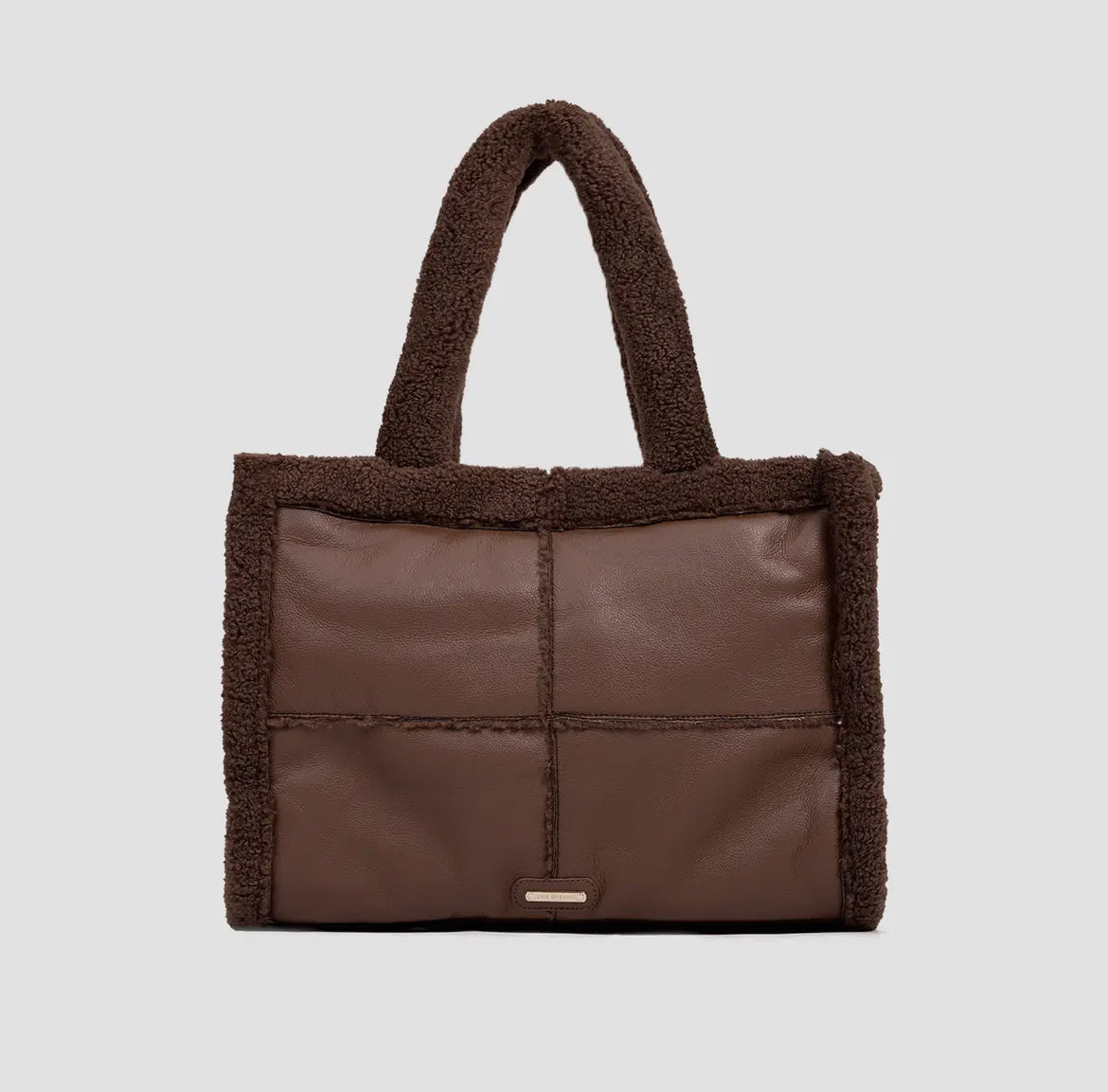 North Pole Sherpa Tote