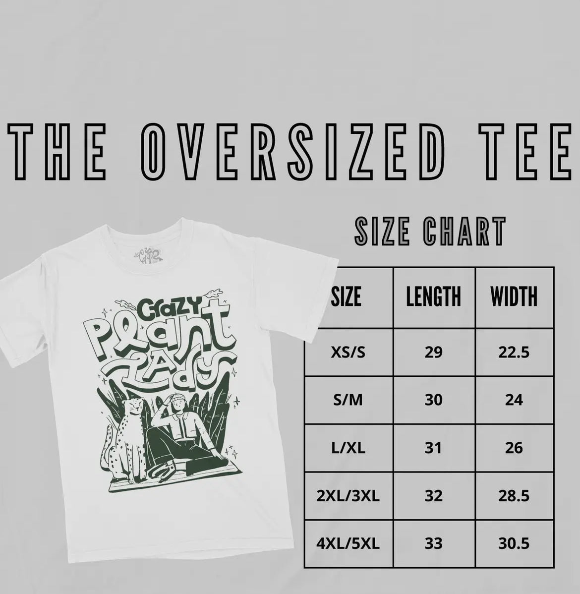 Full of Holiday Spirit Oversized Graphic Tee