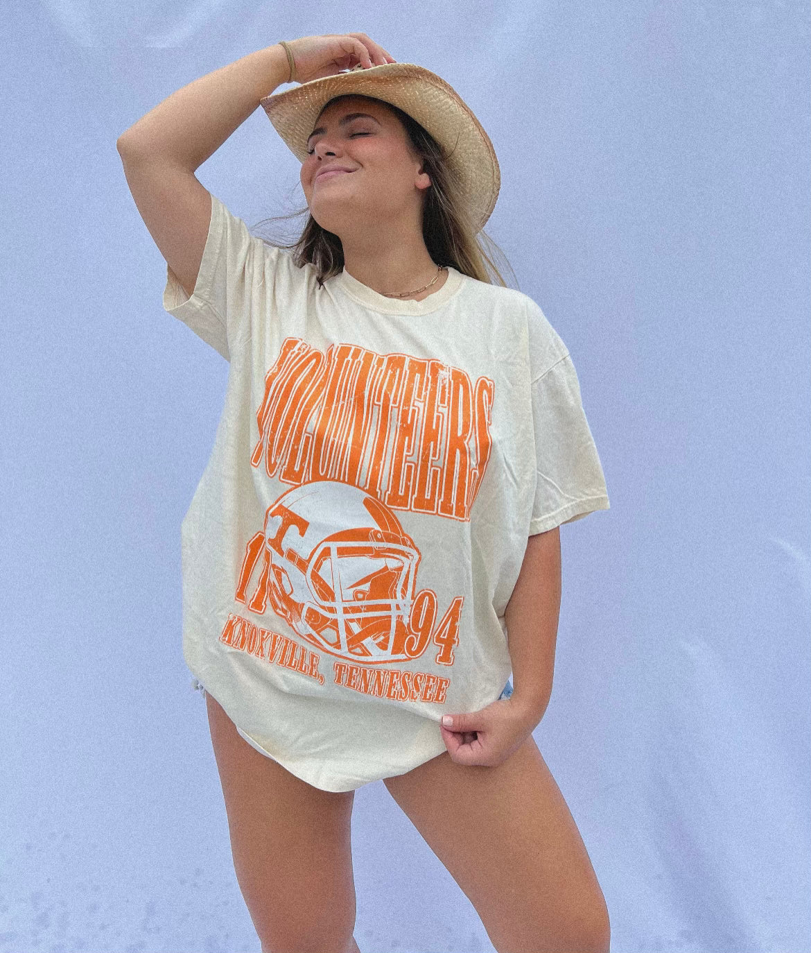 Vintage 90's Inspired Vols Football Graphic Tee