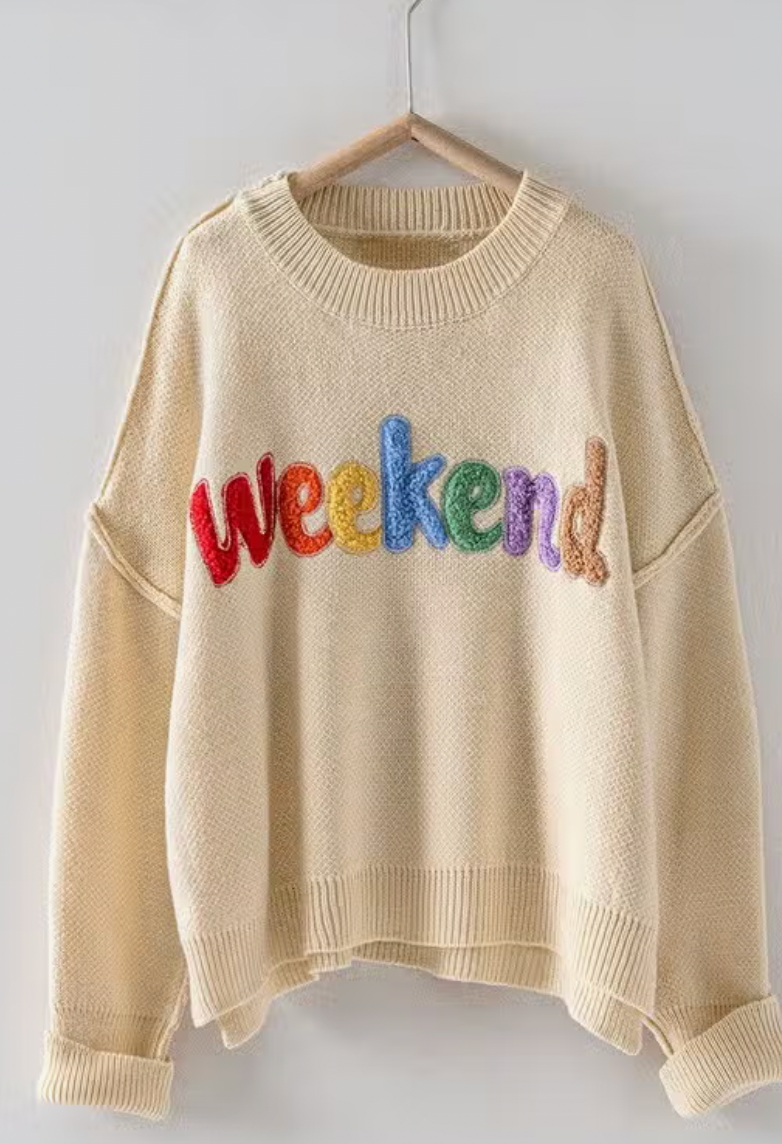 Knitted Weekend Sweater