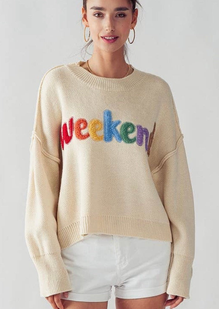Knitted Weekend Sweater